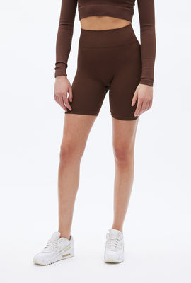 Short cycliste sans couture