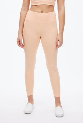 Legging super doux en tricot côtelé