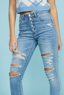 Jegging cheville taille super haute