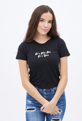 Super Soft It's Not Me It's You Graphic Baby Tee
