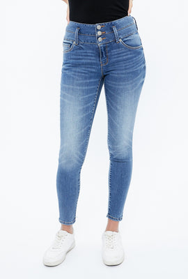 Jegging Olivia sculptant à taille haute empilée
