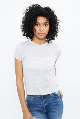 T-shirt petit super doux ras du cou