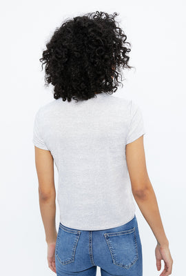T-shirt petit super doux ras du cou