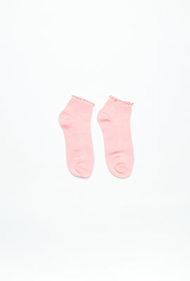 Chaussettes courtes avec volants paquet de 2