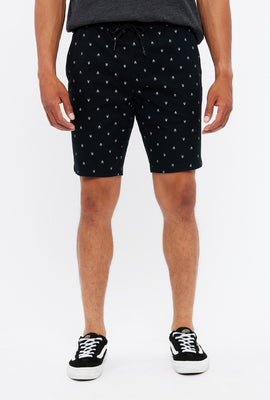 Short jogger tout imprimé