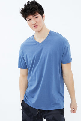 T-shirt basique à col en V