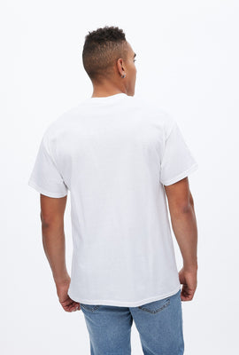 T-shirt à imprimé graphique Naruto Kanji Text