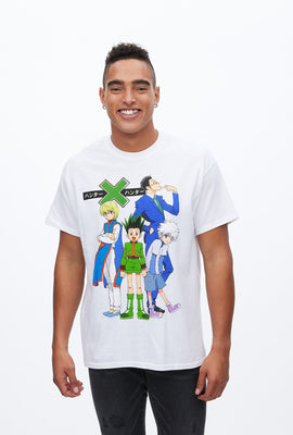 T-shirt à imprimé graphique Hunter x Hunter