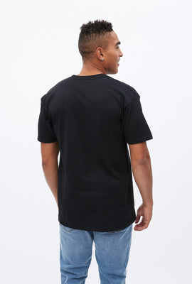 T-shirt à imprimé graphique Naruto