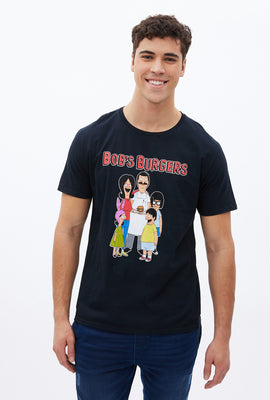 T-shirt a imprimé graphique Bob's Burgers Gang