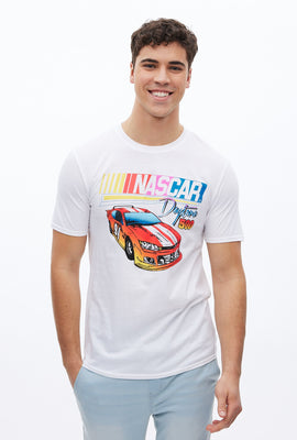 T-shirt a imprimé graphique Nascar Daytona 500