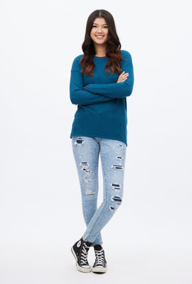 Low Rise Jordan Push Up Destroyed Repreve Jegging