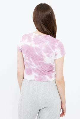 T-shirt Court Super Doux à Imprimé Not In The Mood