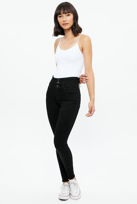 Jegging Olivia sculptant à taille haute