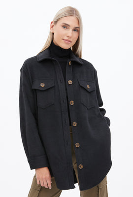 Veste-chemise boutonné à l'avant