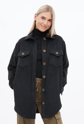 Veste-chemise boutonné à l'avant