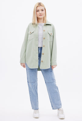 Button-Up Shacket