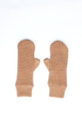 Waffle Knit Mittens