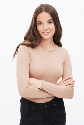 Justaucorps super doux à manche longue