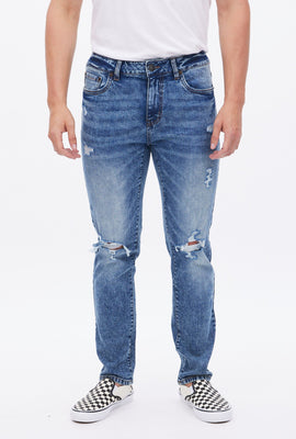Zane Slim Distressed Jean
