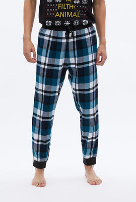 Jogger pyjama à carreaux