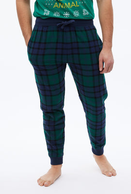 Jogger pyjama à carreaux tartan