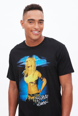 T-shirt à imprimé graphique Britney Spears