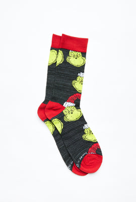 Chaussettes courtes à imprimé The Grinch Dr. Seuss