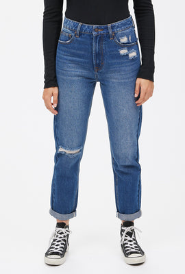 Jean Mom Taille Haute