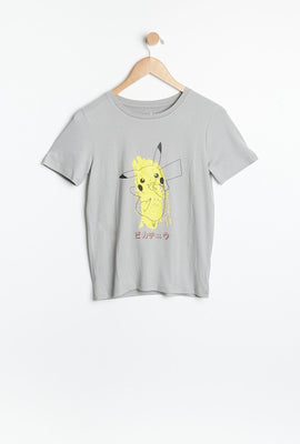 Ensemble-pyjama deux pièces super doux AÉRO pour garçons à imprimé noué-teint Pokémon