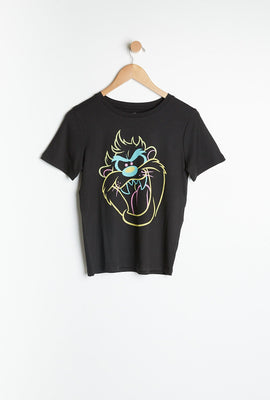 Ensemble-pyjama deux pièces super doux AÉRO pour garçons à imprimé Looney Tunes Taz