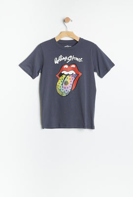 T-shirt AERO à imprimé graphique The Rolling Stones pour garçon