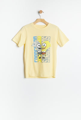 T-shirt AERO à imprimé graphique Bob l'éponge pour garçon