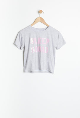 Ensemble pyjama 2 pièces AERO à imprimé graphique Sleep Squad pour fille