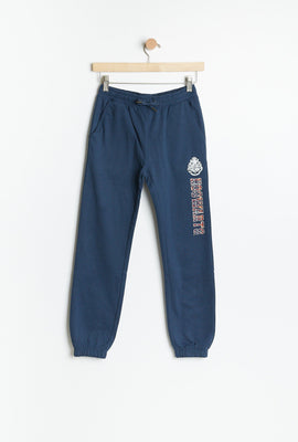 Jogger coupe garçonne AERO à imprimé graphique Harry Potter Poudlard pour fille