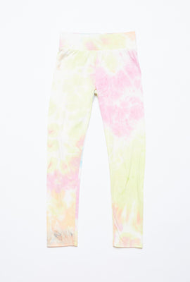 Girls Super Soft High Waist Tie Dye Legging