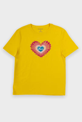 T-shirt Aéropostale à imprimé Coeur Aero pour fille