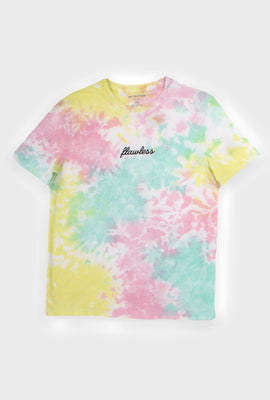 T-shirt Aéropostale noué-teint avec motif brodé Flawless pour fille