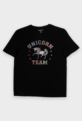 T-shirt Aéropostale à imprimé Unicorn Team pour fille