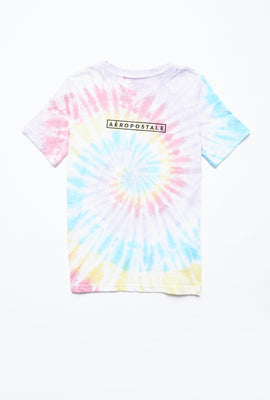 T-shirt Aéropostale noué-teint à imprimé Aéropostale pour garçon