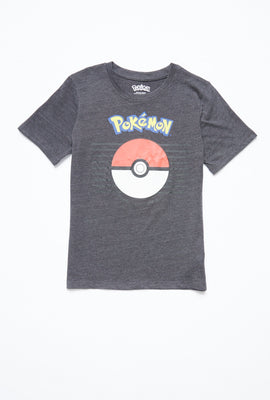 T-shirt Aéropostale à imprimé Pokemon Ball pour garçon