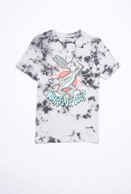 T-shirt Aéropostale noué-teint à imprimé Looney Tunes pour garçon