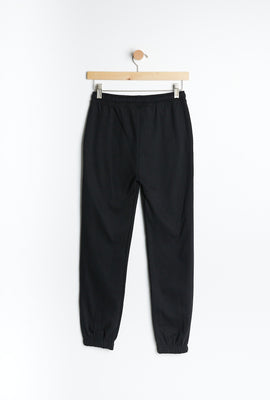 Jogger coupe garçonne graphique Aéropostale pour fille