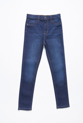 Jean Déchiré Étroit Taille Haute Aéropostale pour Fille