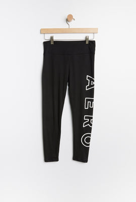 Legging AERO taille haut à imprimé graphique pour fille