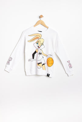 Chandail AERO ras du cou à imprimer graphique Lola Lapin Space Jam pour fille