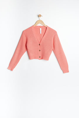 Cardigan AERO boutonné à l'avant pour fille