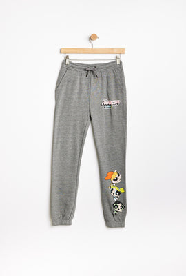 AERO Girls The Powerpuff Girls Graphic Cinched Jogger