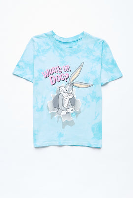 T-shirt Aéropostale noué-teint à imprimé Bugs Bunny What's Up Doc pour fille