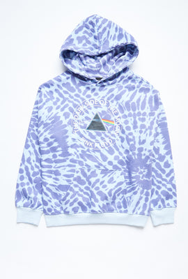 Haut À Capuche à Enfiler AERO Teint Noué Pink Floyd Dark Side Of The Moon Pour Garçon